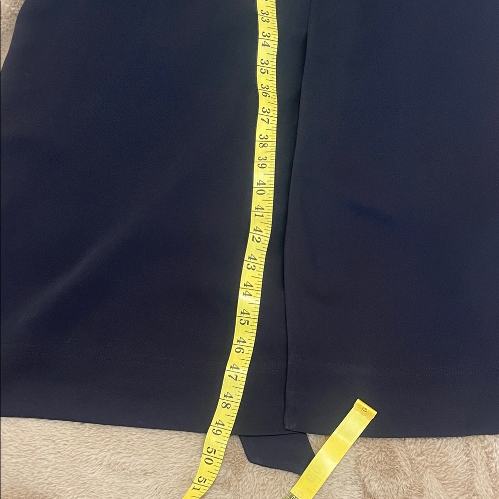 Babaton Black Long Open Front Duster Coat - Picture 16 of 16